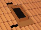 Embase d'etancheite tuiles OMEGA 10 - EBT brique pente 30% pour sortie de toit Tradinov carree