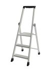 Marchepied aluminium simple COMPACT 3 marches - haut. 2,58m