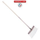 BALAI A FEUILLES ET GAZON BOIS/ACIER EM 165 PEFC NAT / FRAMBOISINE