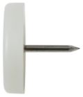 FEUTRE PLASTIQUE  25 mm BLANC - P/4