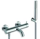 bain/douche triverde + kit douchette/flexible/sup chrome