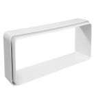 MANCHON RECT POUR TUYAU D'AER 220X90 BLC