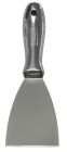 COUTEAU A ENDUIRE MONOBLOC TYPE AMERICAIN INOX 5CM