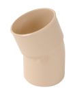 COUDE MALE/FEMELLE 20° DIAMETRE 80 SABLE - UCR2GTS