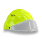 Casque - Orizon fluo jaune visiere grise - Taille unique