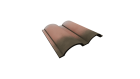 Tuile - genoise Terre cuite silvacane littoral - long. 40 cm x larg. 40 cm