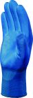Gants tricot polyamide - paume enduite PU - jauge 15 Bleu T9