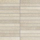 Grès cérame porcelainé - X-Plane Carreau de fond 2,5 x15 creme