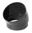 SECTEUR DE COUDE MALE/FEMELLE 30° DIAMETRE 80 ANTHRACITE - SR3GTA