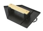 TALOCHE NOIRE POINTUE 18X27CM POIGNEE BOIS
