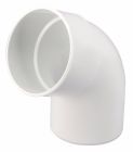 COUDE MALE/FEMELLE 67°30 DIAMETRE 125 BLANC    - UCX6GTB