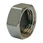 Bouchon Femelle 15/21 Chromé Auto-Etanche. - Permet de bouchonner une installation facilement grâce à l'étanchéité intégrée.