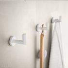 Patère LISSY BLANC MAT 40 x 50 x 70 mm