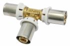 /5720-20 - Té à sertir pour tube Multicouche Ø20 - Permet de raccorder un tube Multicouche de diamètre Ø20