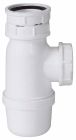 BB117 - Siphon d'évier réglable NF - Evacuation Ø40mm - plastique blanc - hauteur réglable - arrivée écrou 40/49 - sortie écrou 40/49 avec joint américain pour tube Ø40mm - Montage facile