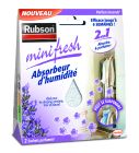 RUBSON Minifresh Absorbeur Sachet Lavande, 2x50gr