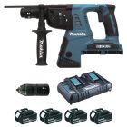 Perfo-burineur SDS-Plus - HR2631FTX4 800 W - diam. 26 mm (coffret alu + kit d'accessoires)