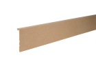 Plinthe réversible brut MDF - Long. 2440 mm x larg. 133 mm x ep. 22 mm