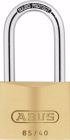 CADENAS 65 LAITON 40MM ANSE HAUTE 40MM S'ENTROUVRANT SUR NUMERO 6406 - 65/40HB40 KA 6406