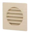GRILLE EXTERIEURE POUR TUBE  DIAMETRE 110 AVEC ANTI INSECTE SABLE   - GETM110