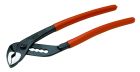 Pince multiprise avec poignées gainées PVC et finition phosphatée, 240 mm
