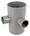 EMBRANCHEMENT EQUERRE MALE/FEMELLE 87°30 DIAMETRE 100/40 - AT78