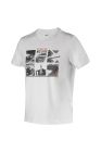 T-shirt - T-SHIRT GRAPHIC ORGANIC, Couleur OYSTER MUSHROOM, taille M