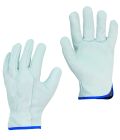Gants cuir Ecru T10