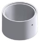 BUSE PUITS diamètre  int 80cm h 60cm PLEINE