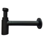 SIPHON LAVABO SMALL LAITON BLACK MAT