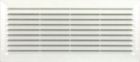 GRILLE FIXE A CLIPSER 275x100 A/M BLANCHE