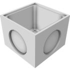 BTP 50x50 INTERIEUR  H 46cm 3 VOILES 30cm SANS COUVERCLE