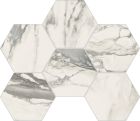 GRES CERAME - IMM ESAGONA BIANCO ARABESCATO NAT