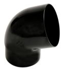 COUDE ESTHETIQUE INTERIEUR TUBE MALE/FEMELLE 67°30 DIAMETRE 100 NOIR - UCT6GT1N