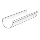 Gouttière PVC blanc demi ronde développé T33 - long. 4m