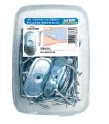 BOITE KIT VIS 4.8x40 + PLAQUETTE 82X40