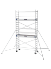 Échafaudage roulant en aluminium NEOLIUM 250 LINE - hauteur de travail 6m - Neolium 250 line