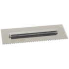 LAME DE RECHANGE PLATOIR 280 X 115 DENTURE U 4 X 4 MM
