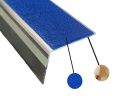 NEZ DE MARCHE AUTOADH ALU LARGE INTERIEUR 60MM X 46MM  ANTI 50MM  L.1500mm