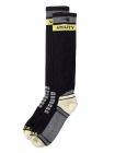 Chaussette d'hiver technique coton gris / noir - Taille XL