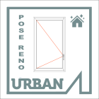 Menuiserie aluminium à rupture de pont thermique, thermolaquée, fabrication française sur mesure - Ouvrant à la française 1 vantail URBAN