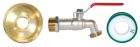 Kit adaptateur cuve 1000L avec robinet 1/4 tour 15x21