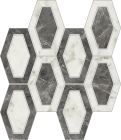 GRES CERAME - IMM MOS LOSANGA BIANCO CARRARA NAT