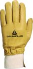 Gants fleur bovin hydrofuge - poignet bord-côte Chamois T9