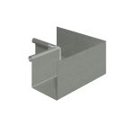 Equerre carrée 33B14 intérieure soudée sans pince - zinc - prePATINA ardoise