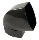 COUDE ORIENTABLE MF 67'30 POUR TUBE DE DESCENTE 105X76 NOIR - CMO6GTN