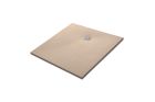 Receveur Centuria Slate R1 ronde 90X90 capuccino mcbath