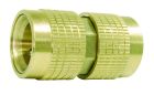 Raccord laiton auto double femelle
