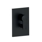 FACADE DOUCHE OMEGA 2 SORTIES ABS BLACKMAT COMPLET