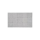 Pavé en béton - In-line tambouriné 15x15x6 Gris